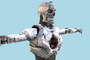 Robot bot, robot, android, character